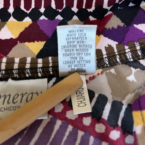 Zenergy By Chico’s Women’s Size Small Lightweight Jacket Zip Up Front Dressy Wor - Picture 5 of 5